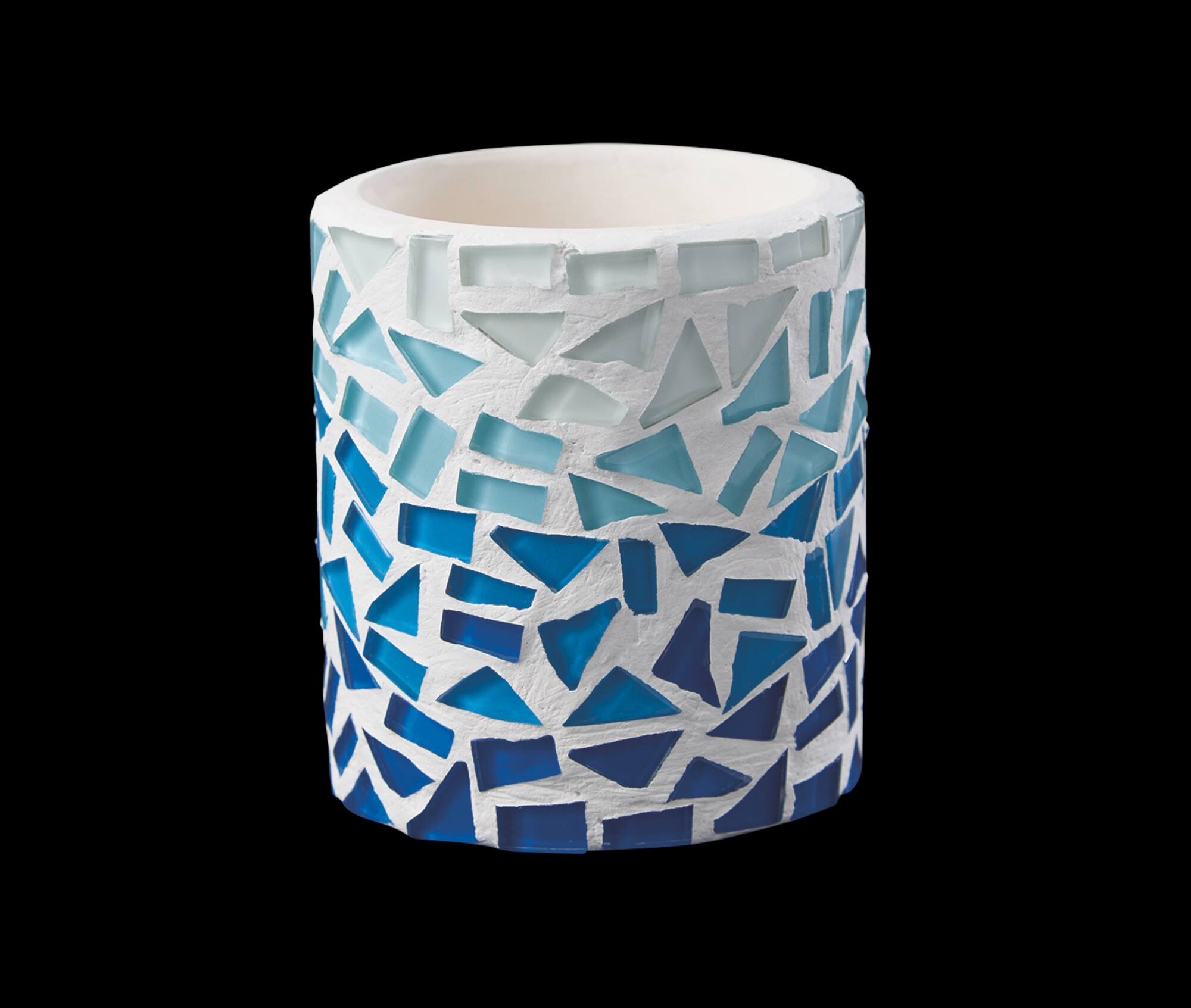 Blue Wave Mosaic Vase Kit by Make Market®